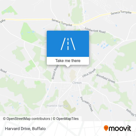 Mapa de Harvard Drive