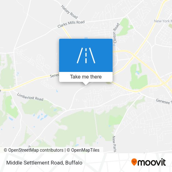 Middle Settlement Road map