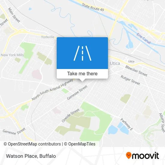 Watson Place map