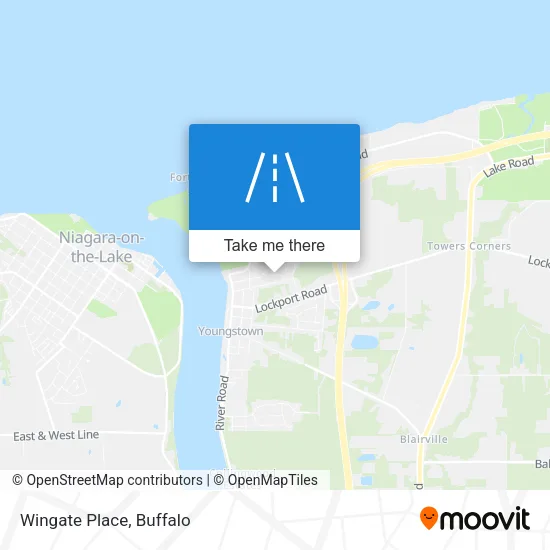 Wingate Place map