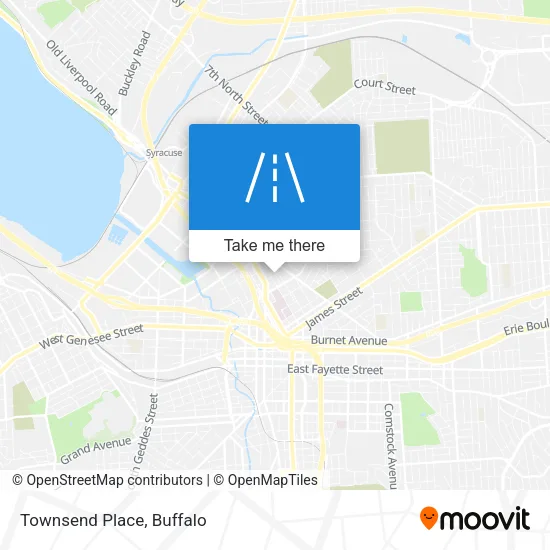 Townsend Place map