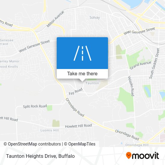 Taunton Heights Drive map