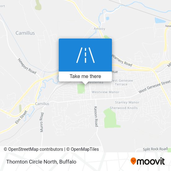 Thornton Circle North map
