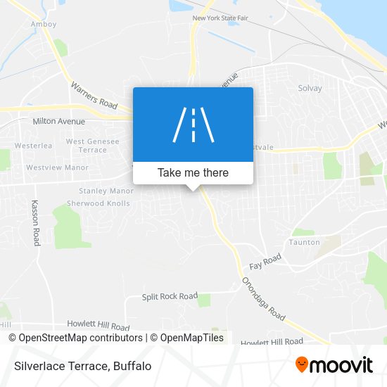 Silverlace Terrace map