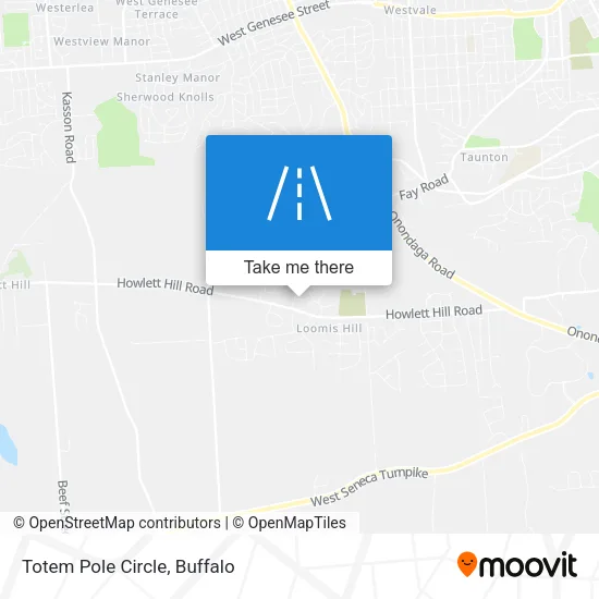 Totem Pole Circle map