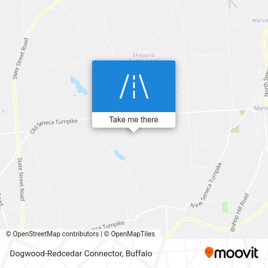 Mapa de Dogwood-Redcedar Connector