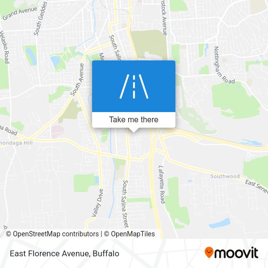 East Florence Avenue map