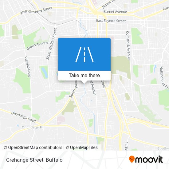 Mapa de Crehange Street
