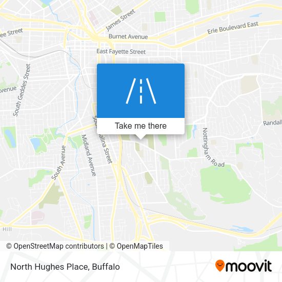 Mapa de North Hughes Place
