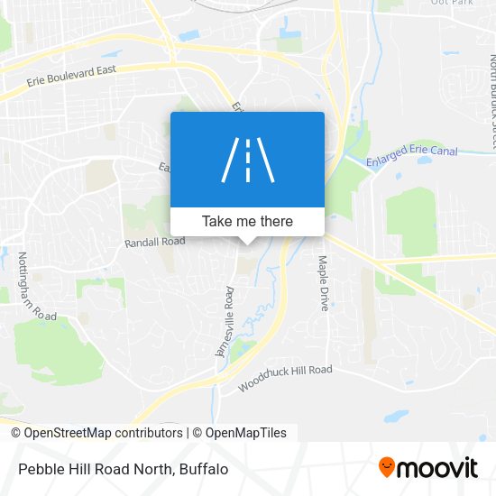 Mapa de Pebble Hill Road North