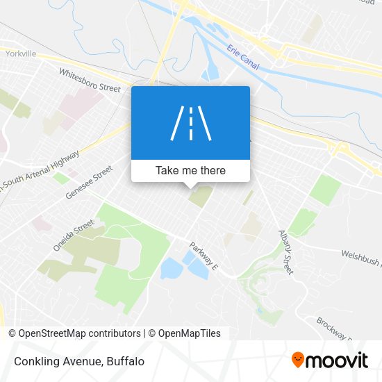 Mapa de Conkling Avenue