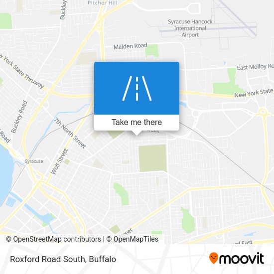 Roxford Road South map
