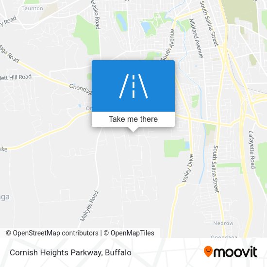 Cornish Heights Parkway map