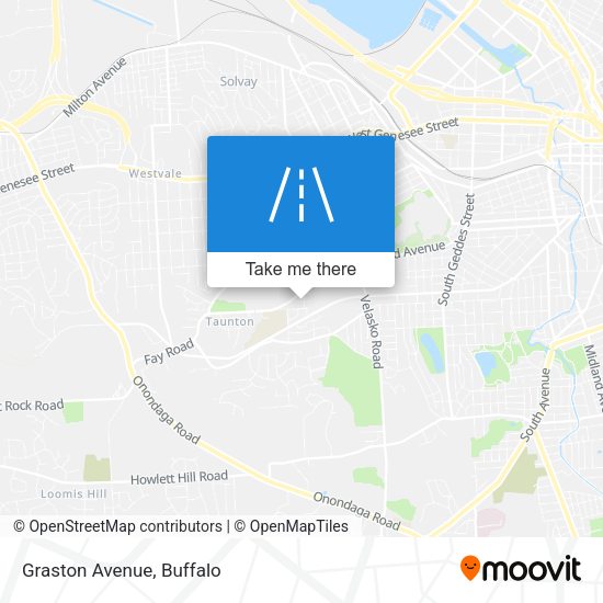 Mapa de Graston Avenue