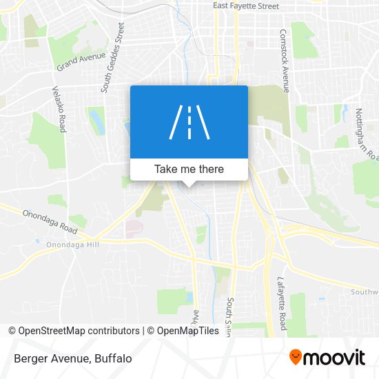 Mapa de Berger Avenue