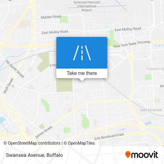 Swansea Avenue map