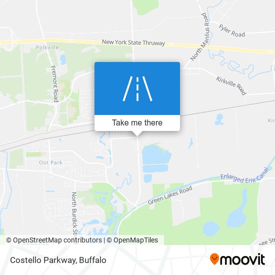 Mapa de Costello Parkway