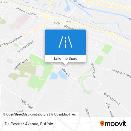 Mapa de De Peyster Avenue