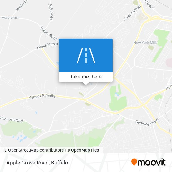 Apple Grove Road map