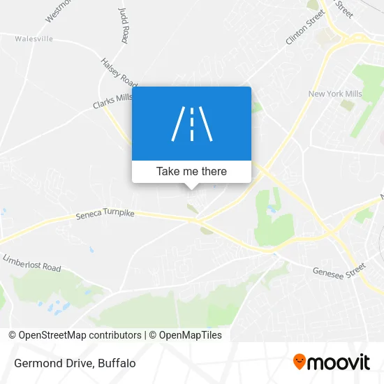 Germond Drive map
