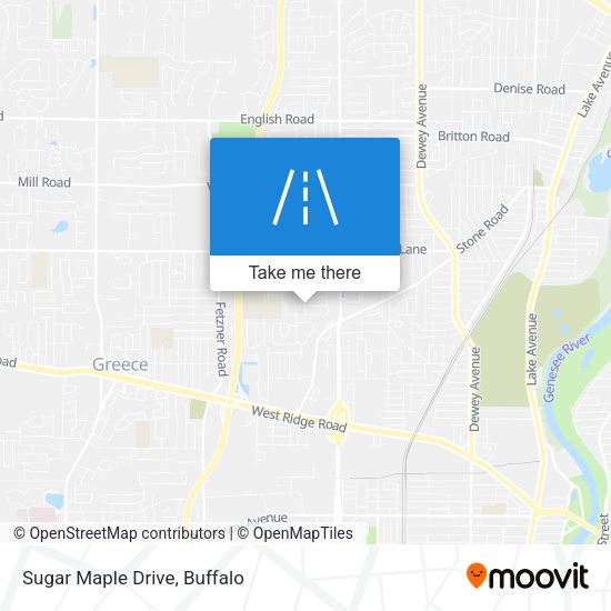 Mapa de Sugar Maple Drive
