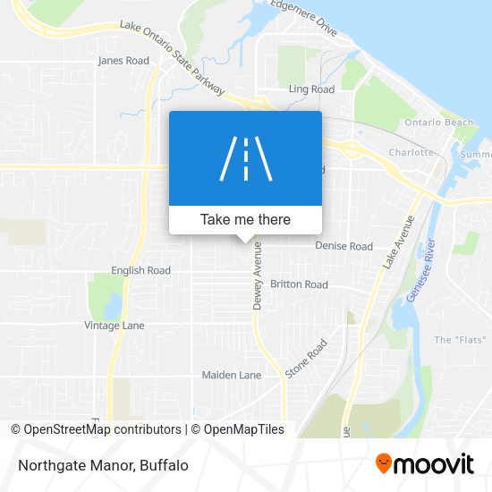 Mapa de Northgate Manor