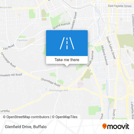 Mapa de Glenfield Drive