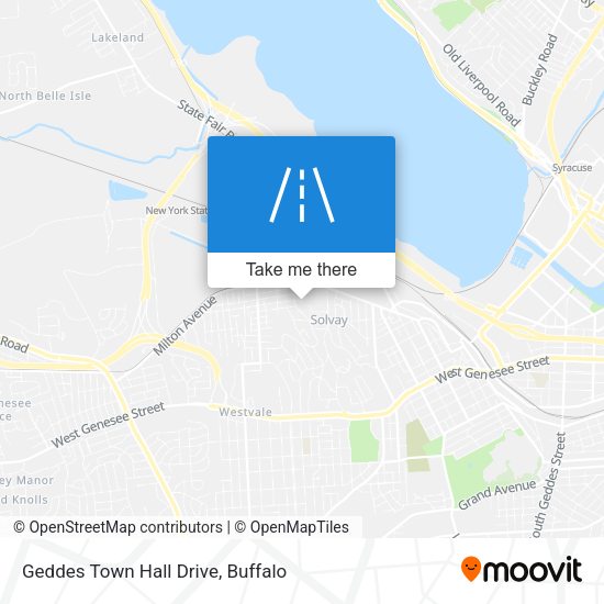 Mapa de Geddes Town Hall Drive