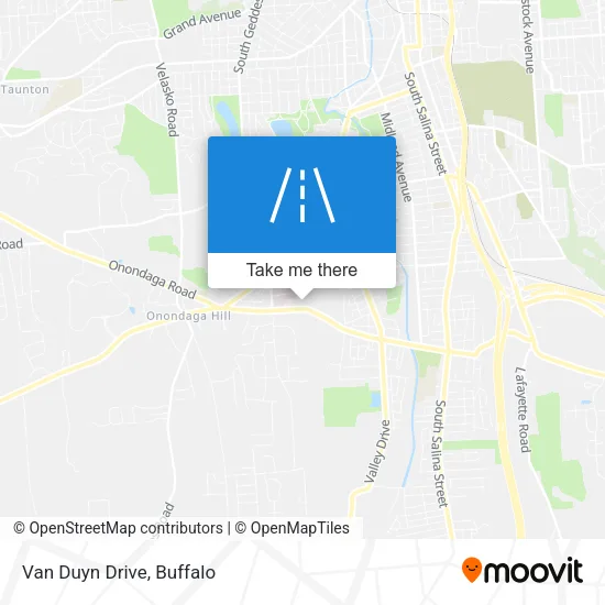 Van Duyn Drive map
