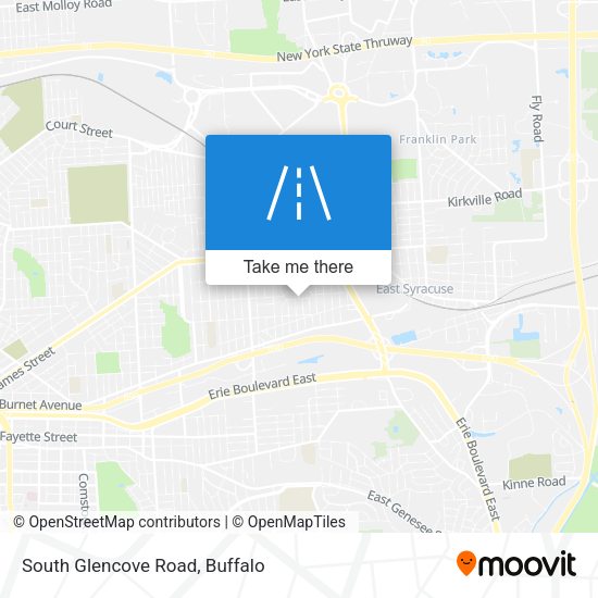 South Glencove Road map