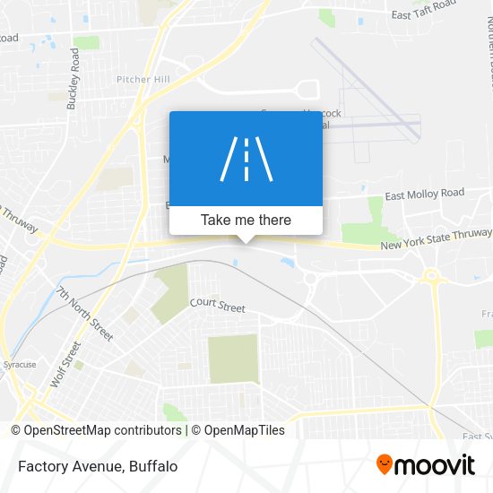 Mapa de Factory Avenue