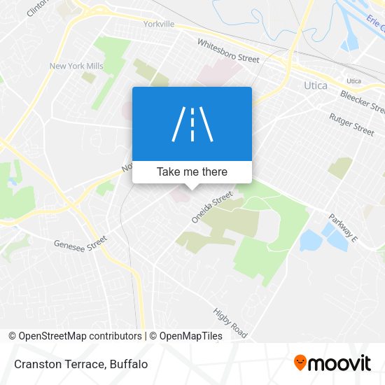 Mapa de Cranston Terrace