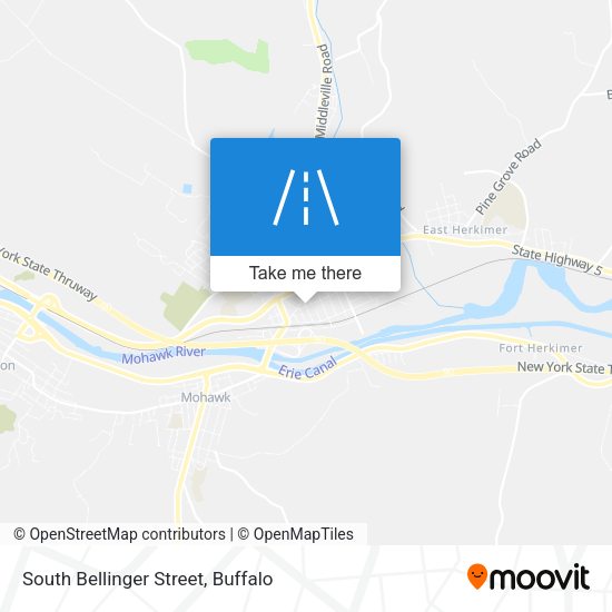South Bellinger Street map