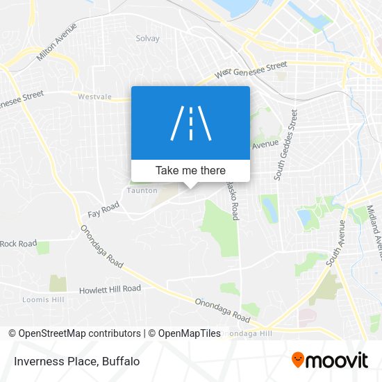 Mapa de Inverness Place