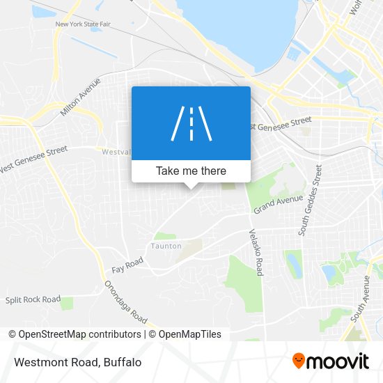 Mapa de Westmont Road