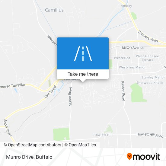 Mapa de Munro Drive