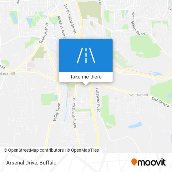 Mapa de Arsenal Drive