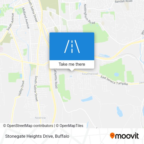 Mapa de Stonegate Heights Drive