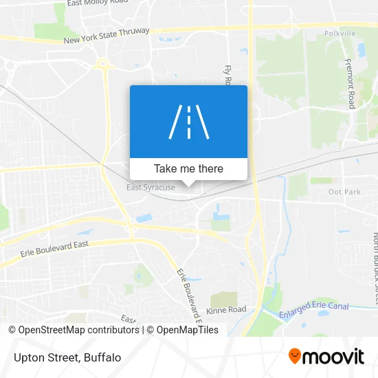 Upton Street map