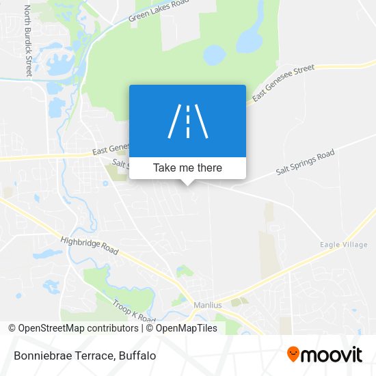 Mapa de Bonniebrae Terrace