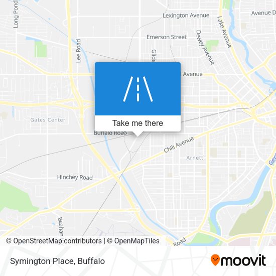 Mapa de Symington Place