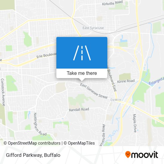 Mapa de Gifford Parkway