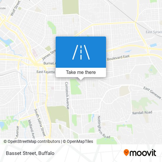 Basset Street map