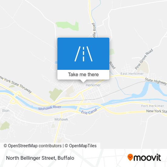 North Bellinger Street map