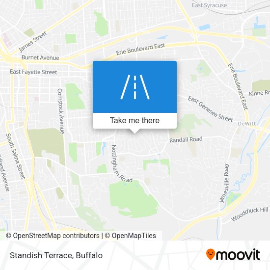 Mapa de Standish Terrace
