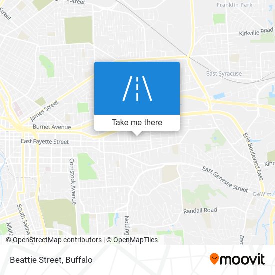 Mapa de Beattie Street
