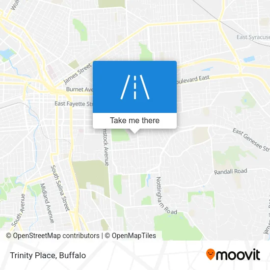 Trinity Place map
