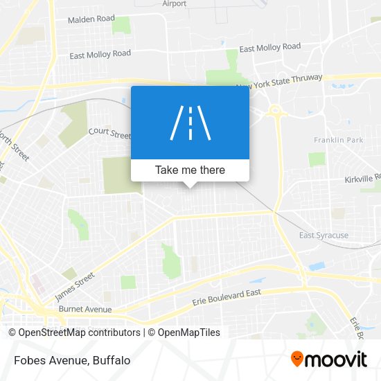 Mapa de Fobes Avenue