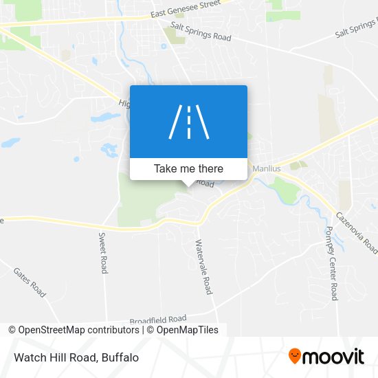 Mapa de Watch Hill Road
