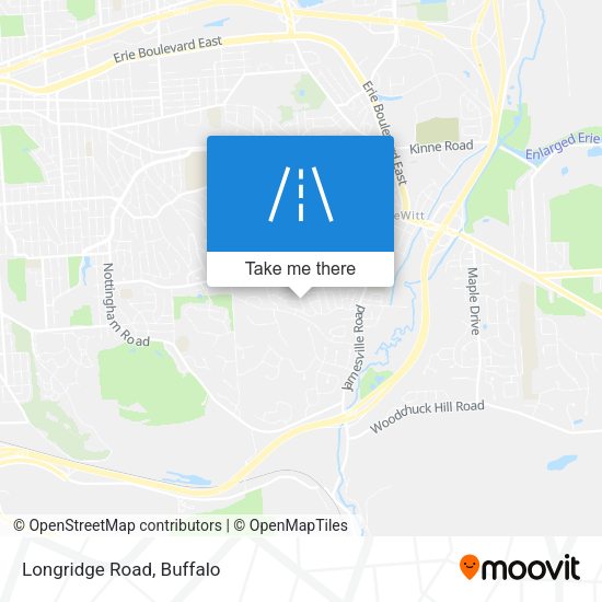 Mapa de Longridge Road